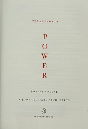 The 48 Laws of Power